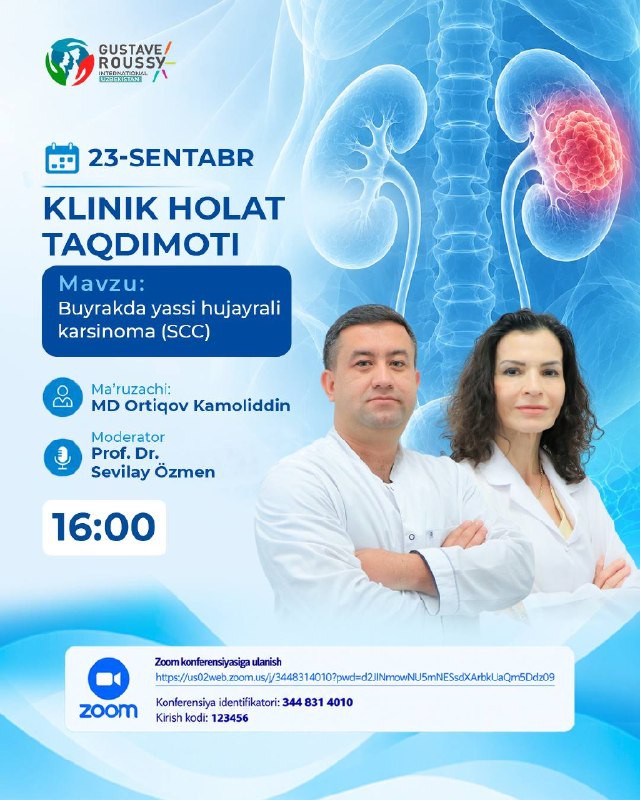 Klinik vaka sunumu: böbrekte skuamöz hücreli karsinom