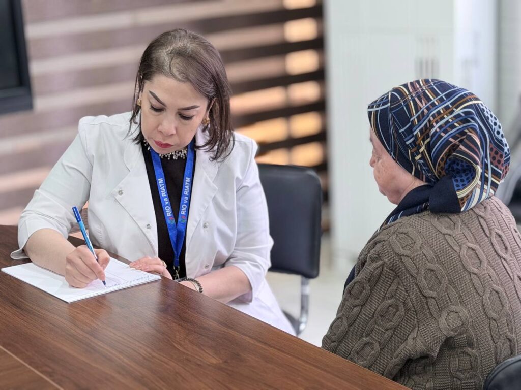 Olmazor İlçesinde Bir Sonraki Tıbbi Muayene Gerçekleştirildi